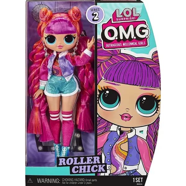 عروسک فشن LOL Surprise سری OMG مدل Roller Chick — تصویر ۸