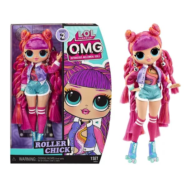 عروسک فشن LOL Surprise سری OMG مدل Roller Chick