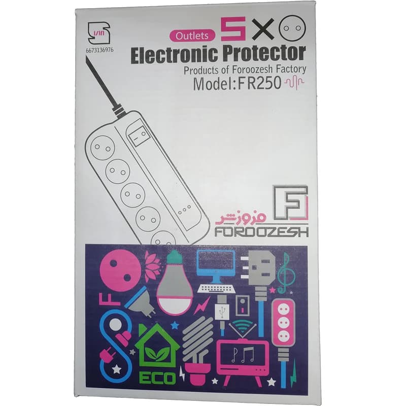 محافظ ولتاژ فروزش مدل FR250 — تصویر ۱۱