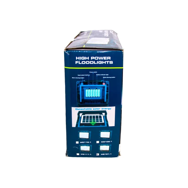 پروژکتور خورشیدی 200W مدل W8109-1 — تصویر ۸