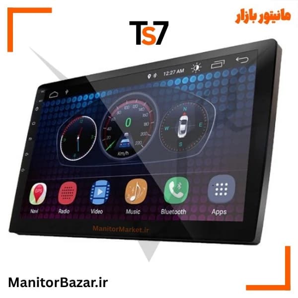 مانیتورخودرو TS7 هیوندای النترا 2011 تا 2016 | با قاب فابریک — تصویر ۹