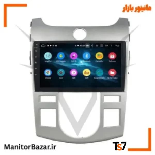 مانیتورخودرو TS7 کیا سراتو دیجیتال | با قاب فابریک — تصویر ۶