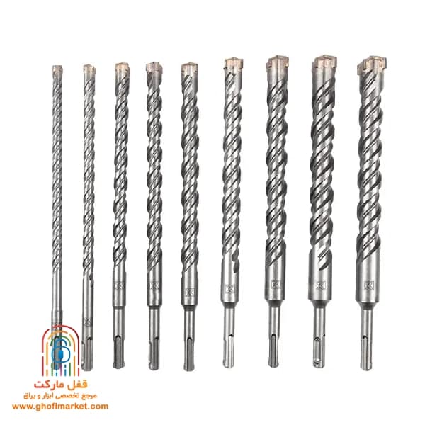 مته چهارشیار 4 الماسه 4 فلوت 460*14 کنزاکس مدل 7354
