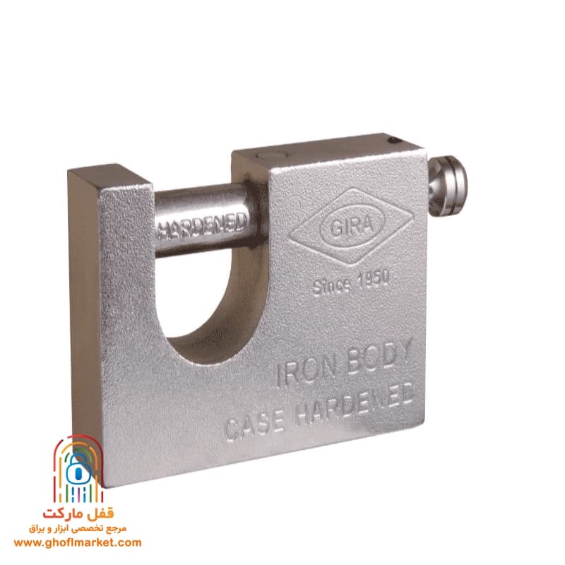 قفل کتابی 100 فولادی گیرا مدل 0100