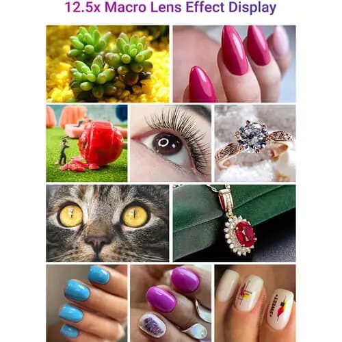 لنز کلیپسی موبایل Apexel APL-0.45WM Wide Macro Lens — تصویر ۴