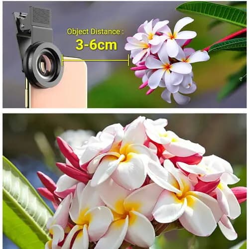 لنز کلیپسی موبایل Apexel APL-0.45WM Wide Macro Lens — تصویر ۳