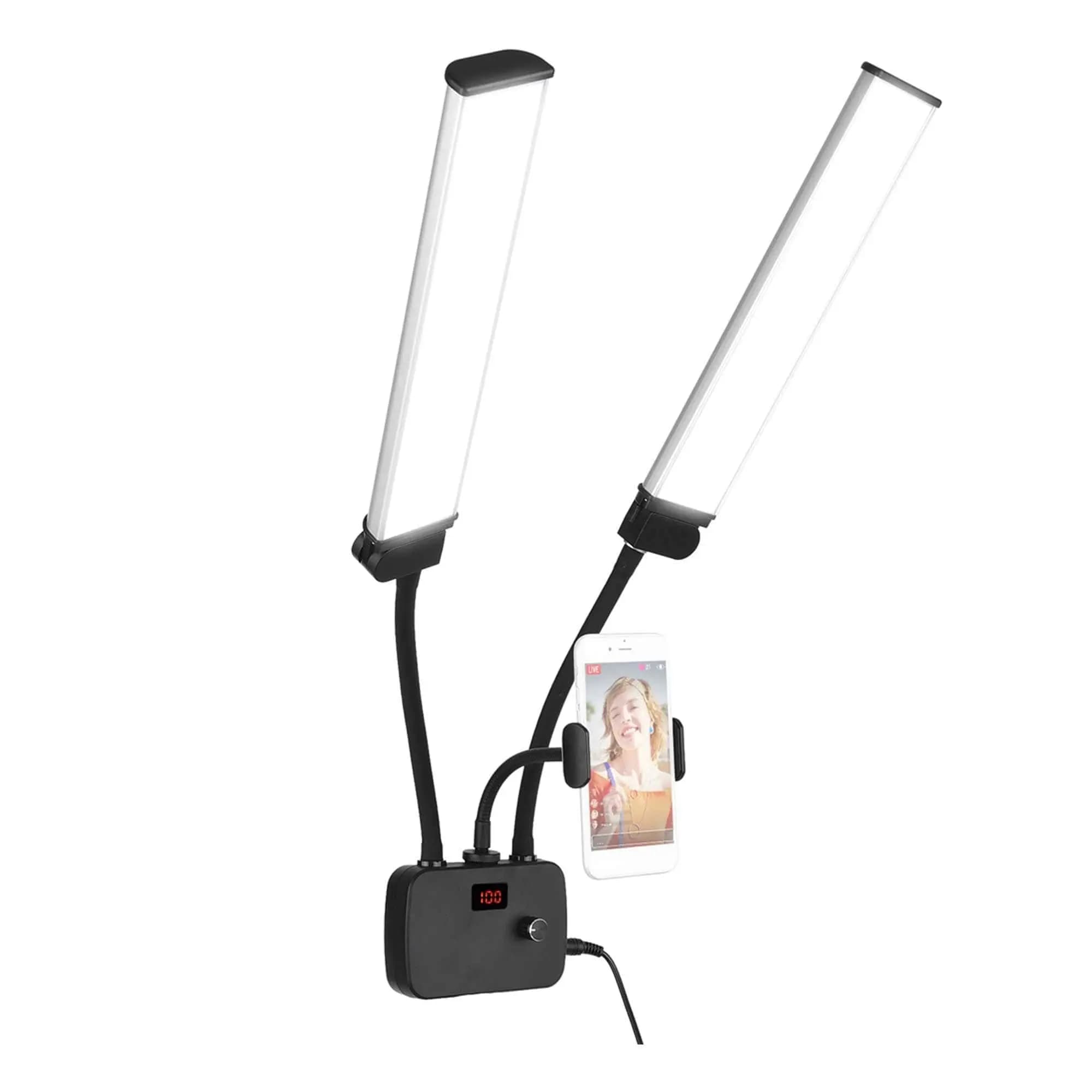 نور ثابت شاخ گوزنی دو شاخه HD-45x 45w Double Arm light — تصویر ۳