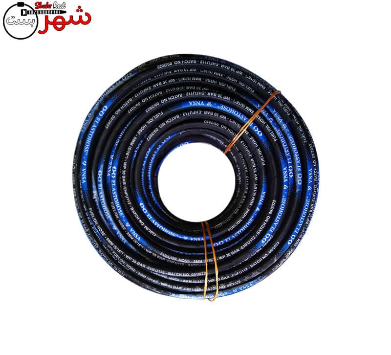 شلنگ ضد بنزین روبانداژ سایز “5/16 | 6 برند (ELASTO HOSE)