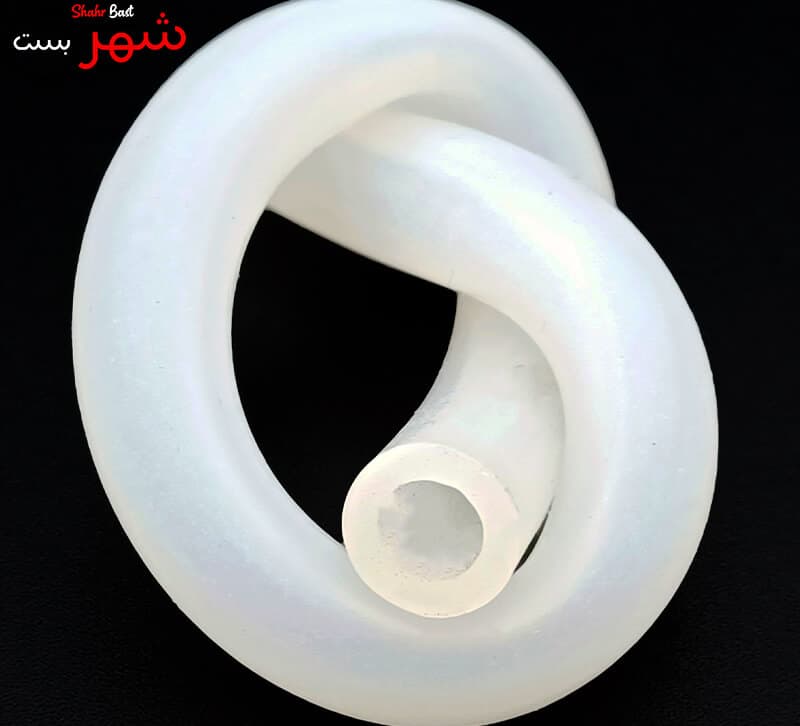 شلنگ سیلیکونی غذایی آزمایشگاهی سفید سایز 4/6 میلیمتر — تصویر ۹