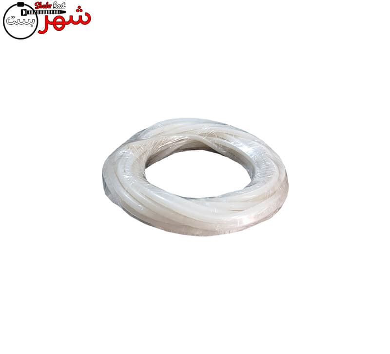 شلنگ سیلیکونی غذایی آزمایشگاهی سفید سایز 4/6 میلیمتر