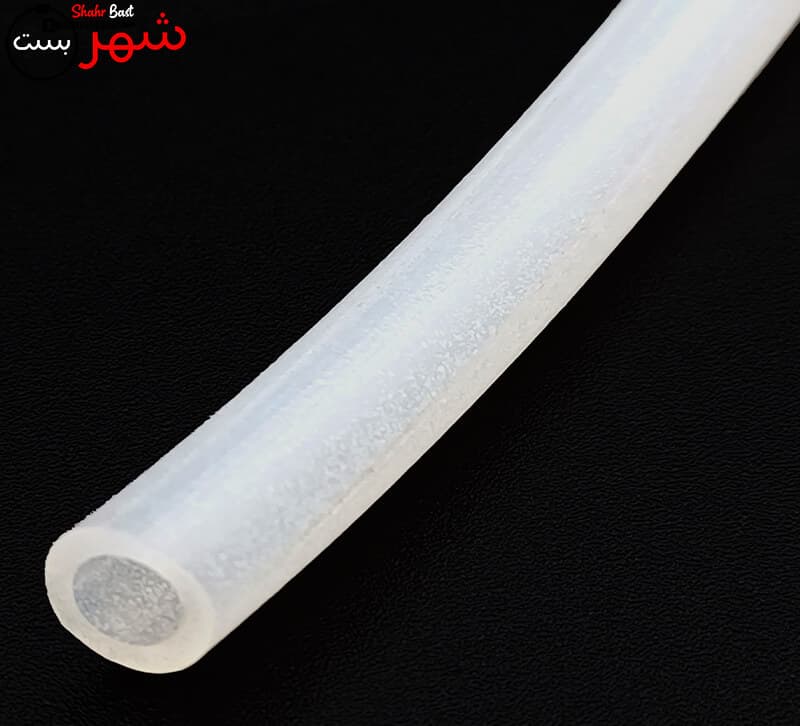 شلنگ سیلیکونی غذایی آزمایشگاهی سفید سایز 3/6 میلیمتر — تصویر ۵