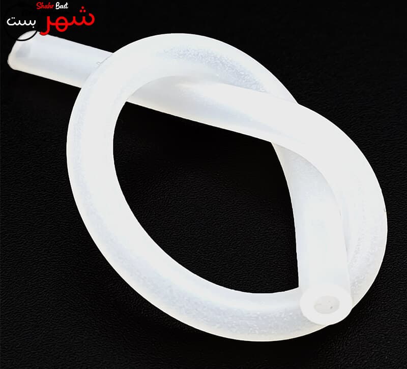 شلنگ سیلیکونی غذایی آزمایشگاهی سفید سایز 2/4 میلیمتر — تصویر ۸