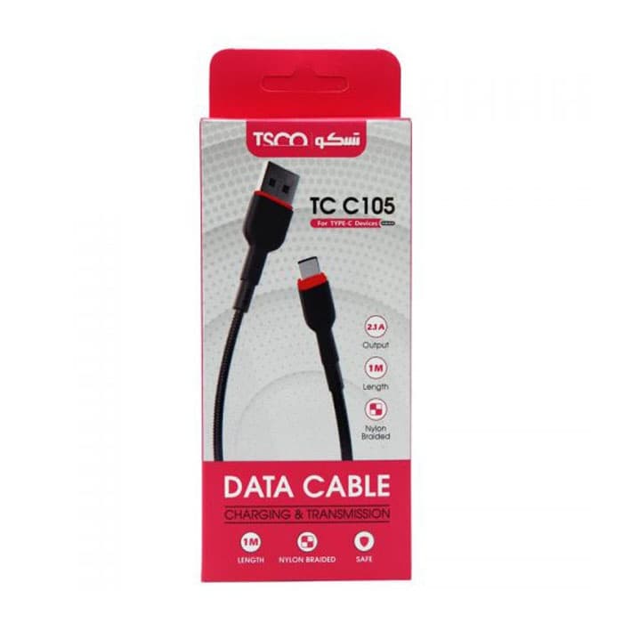 کابل شارژ اندروید تسکو TSCO TC C105 — تصویر ۵