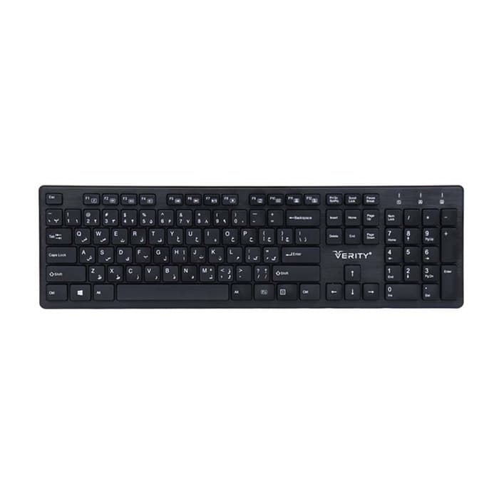 کیبورد بی سیم وریتی Verity V-KB6112W-N