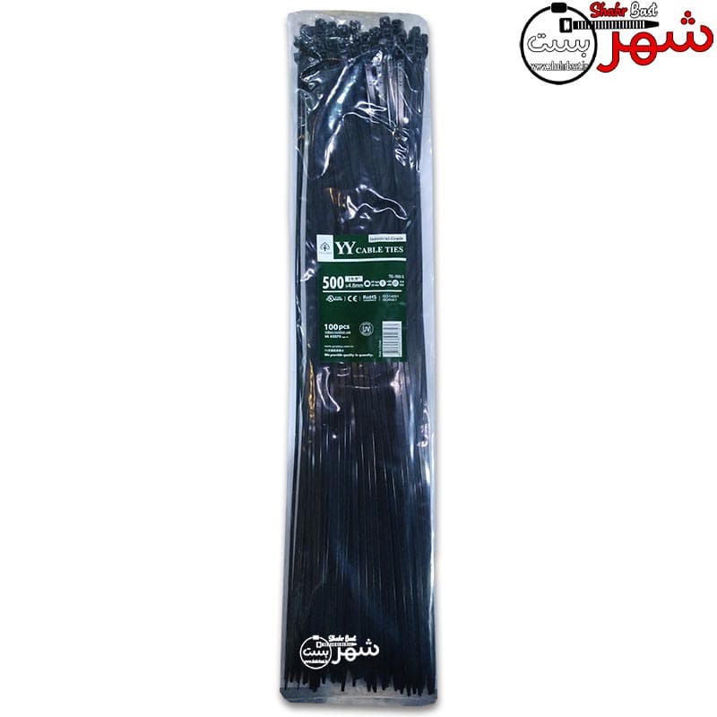بست کمربندی پلاستیکی وای وای 50سانتیمتر عرض 4.8میلیمتر (YY) — تصویر ۱۰