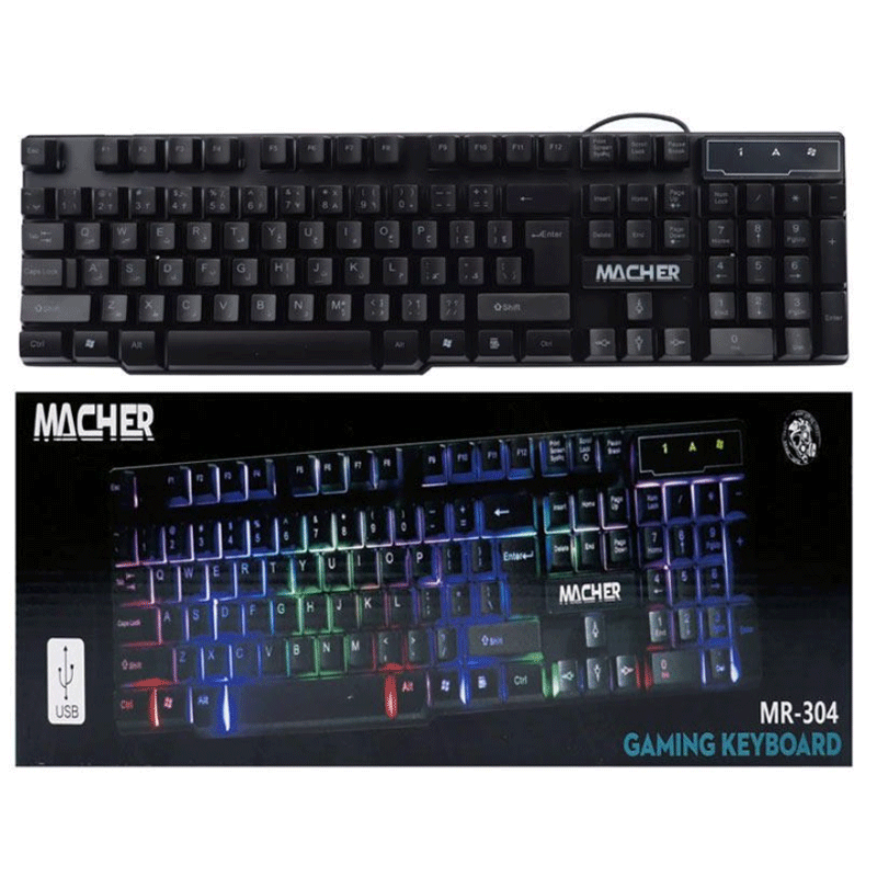 کیبورد گیمینگ Macher MR-304 — تصویر ۷
