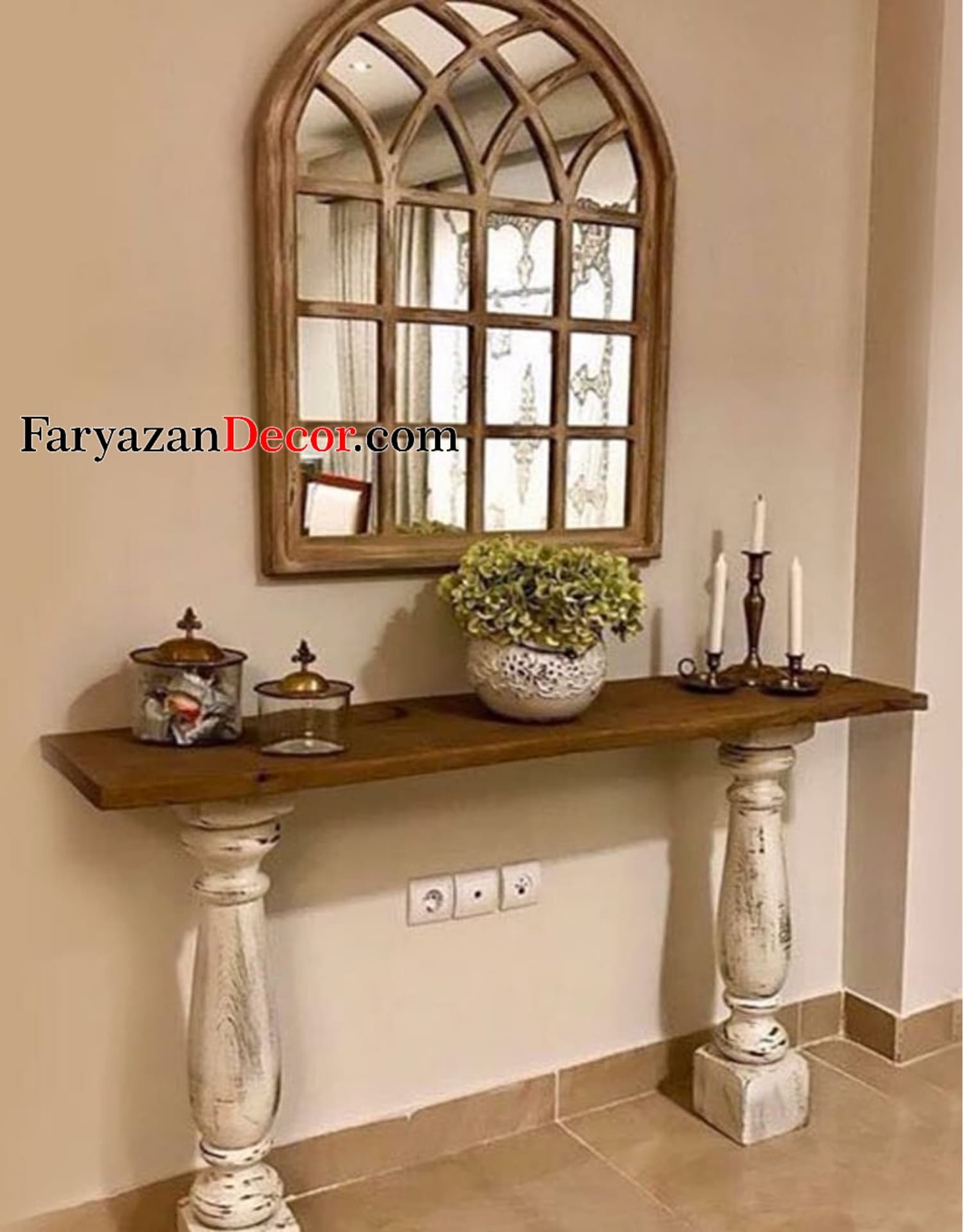 میز کنسول فریازان دکور مدل Cherter-2