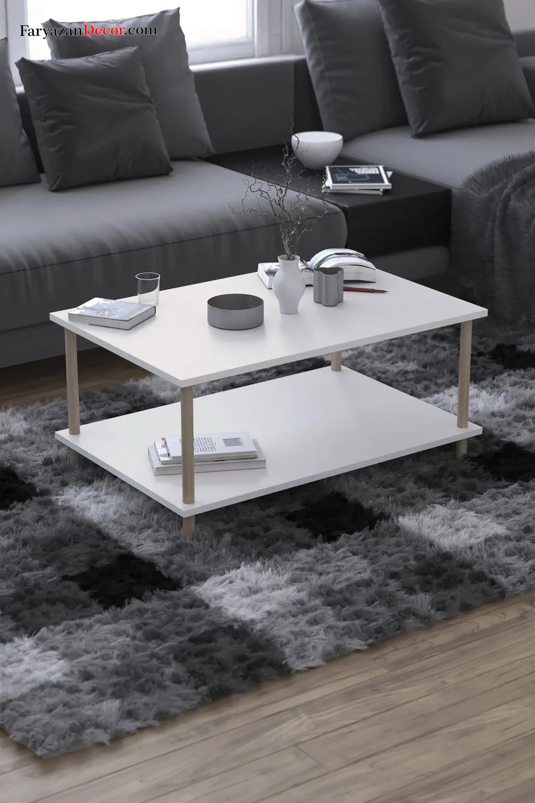 میز جلومبلی فریازان دکور مدل Minimalism_35 — تصویر ۸