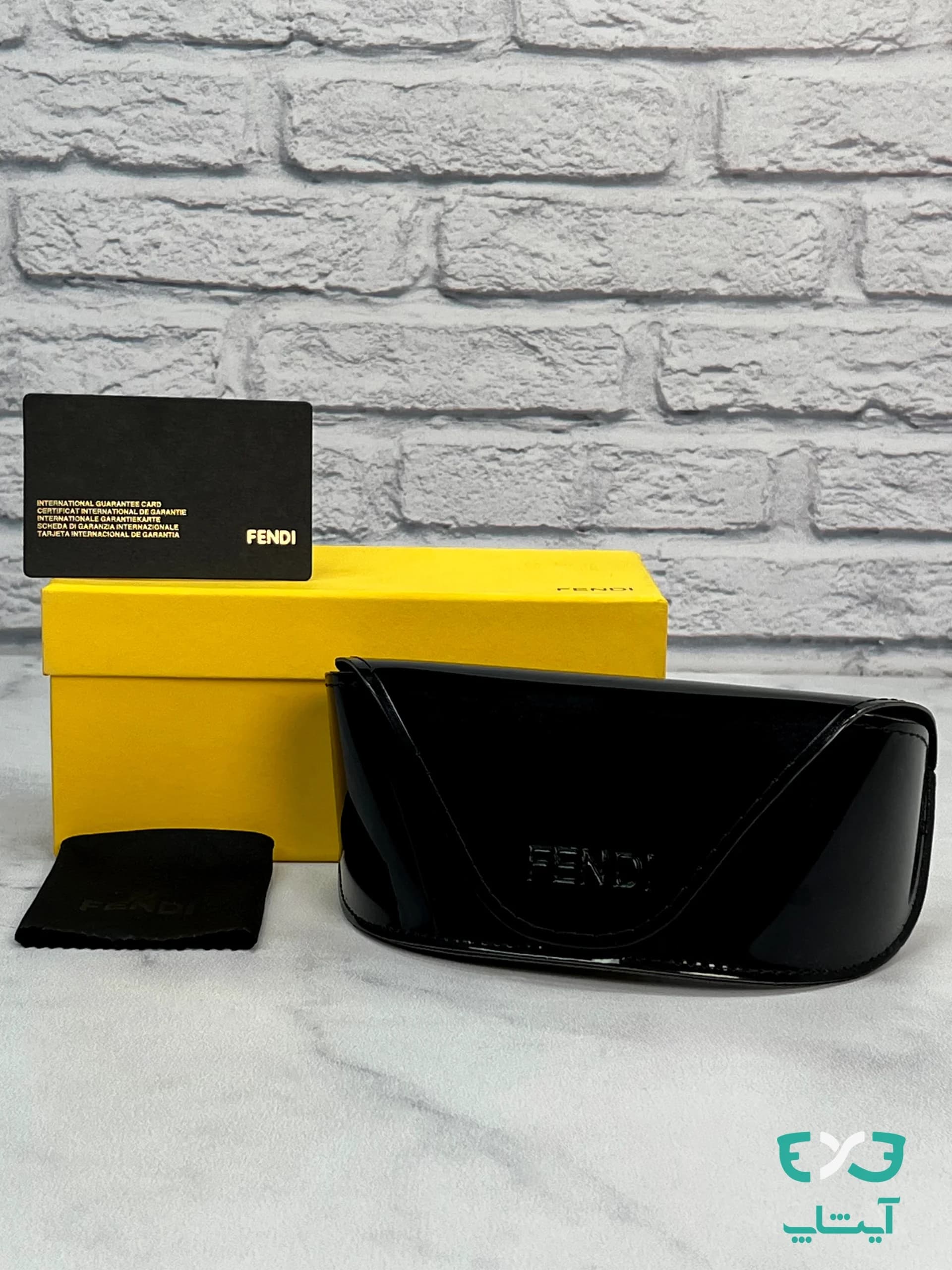 عینک آفتابی فندی FENDI کدFE-40150 پلنگی — تصویر ۹