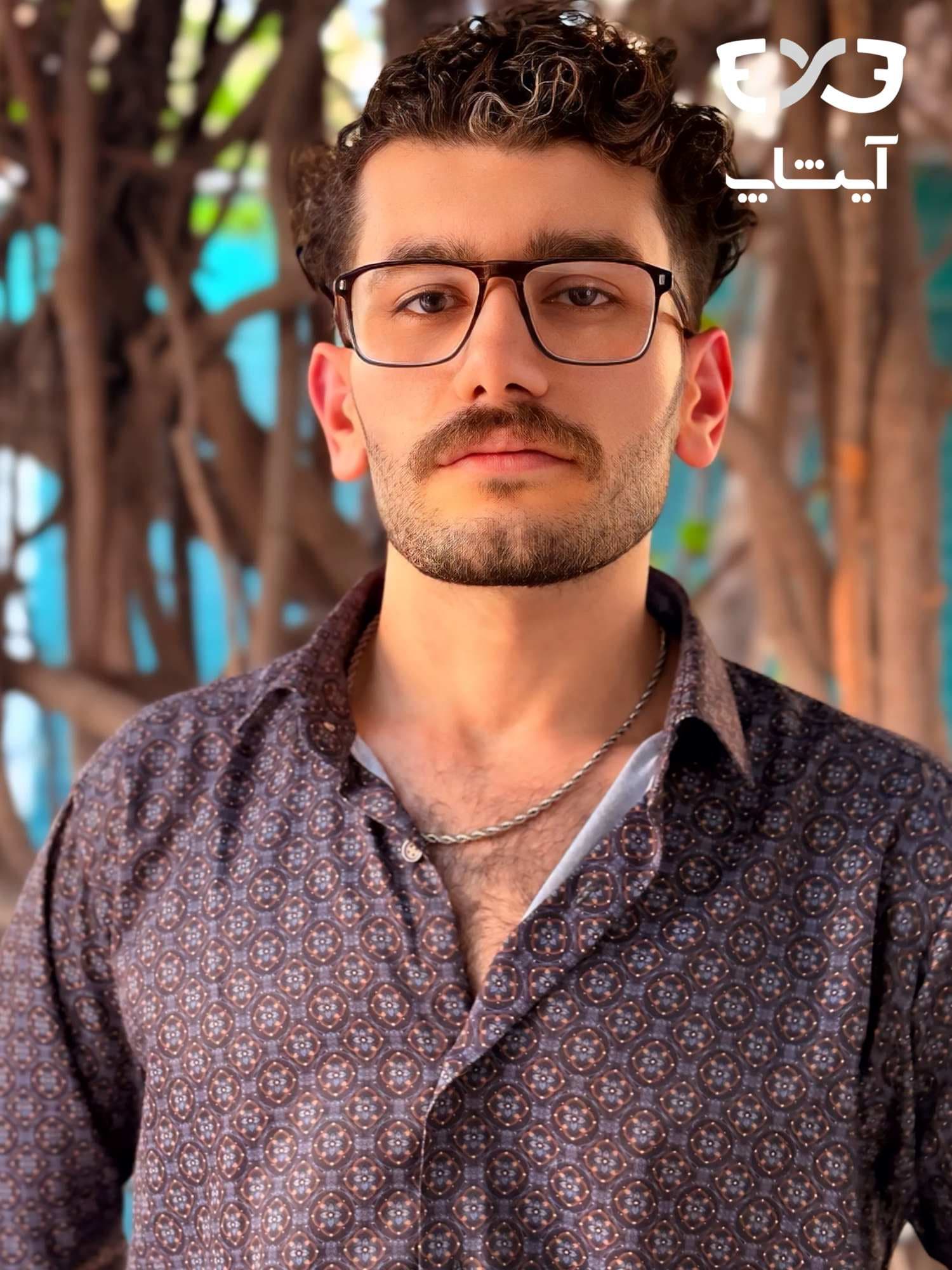 عینک طبی کاوردار پلیس POLICE کد 1091 — تصویر ۴