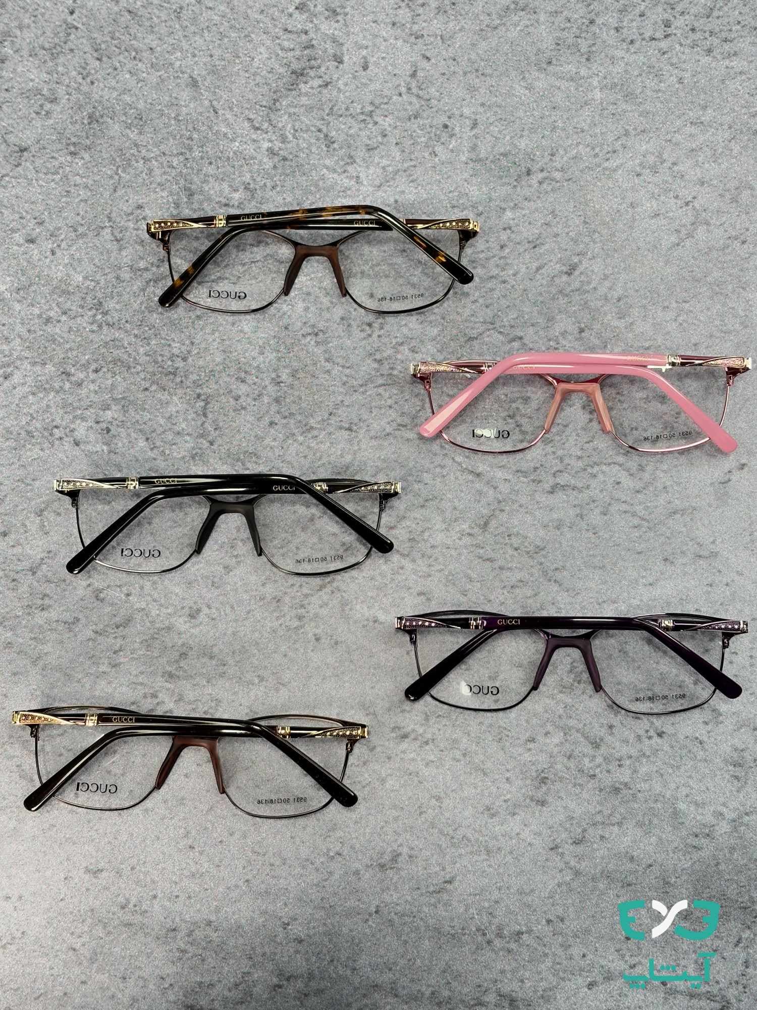 عینک طبی گوچی GUCCI کد9531 — تصویر ۷