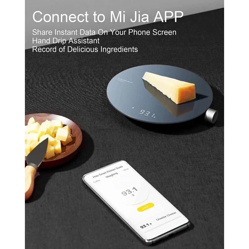 ترازو آشپزخانه شیائومی هوتو Xiaomi Hoto Smart Kitchen Scale — تصویر ۹