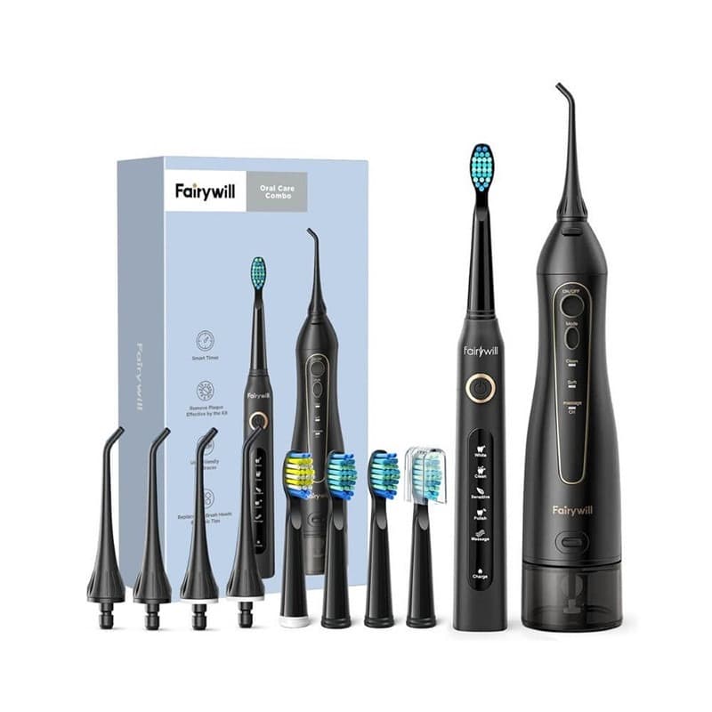 مسواک برقی و واترجت Fairywill مدل Oral Care Combo