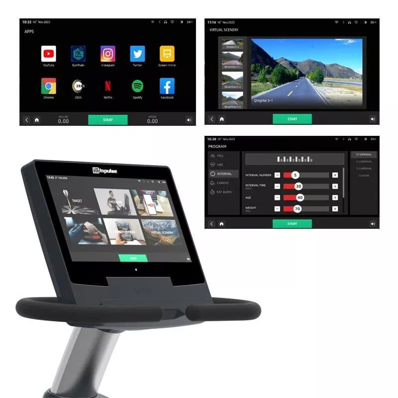 دوچرخه ثابت ایمپالس مدل RR970 — تصویر ۱۲