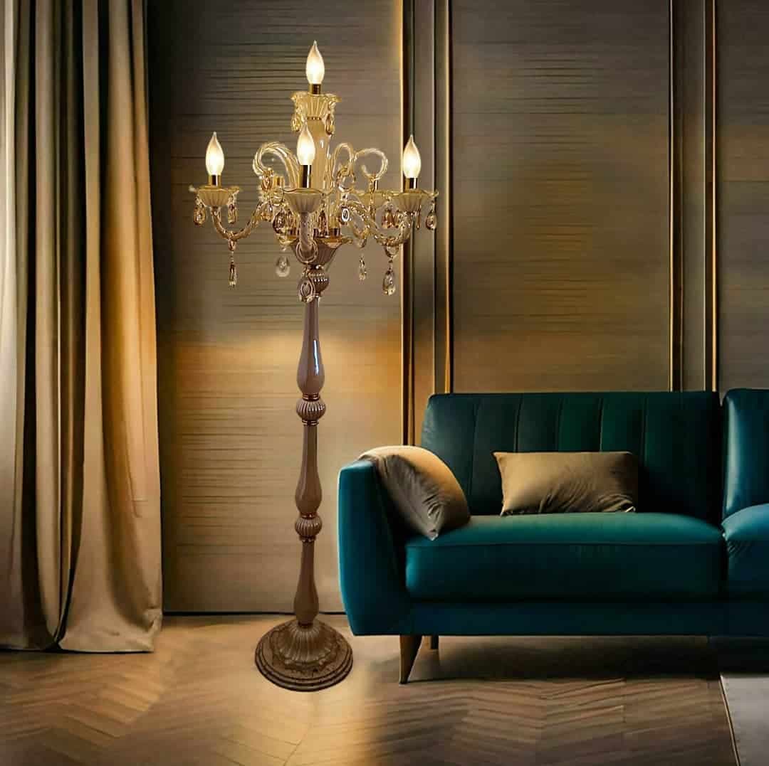 آباژور ایستاده کریستال مدل 1338 استار