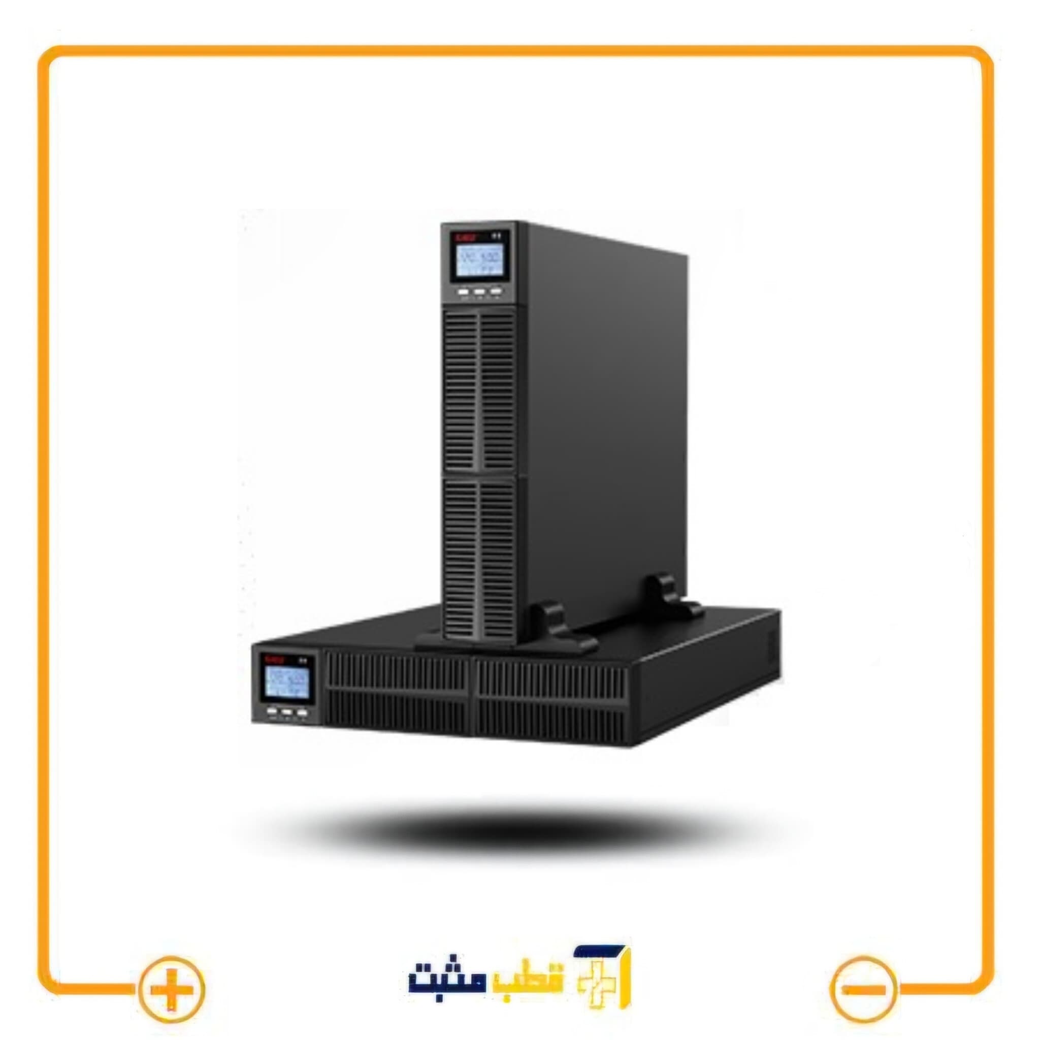 دستگاه یو پی اس آنلاین 10 کاوا باتری خارجی