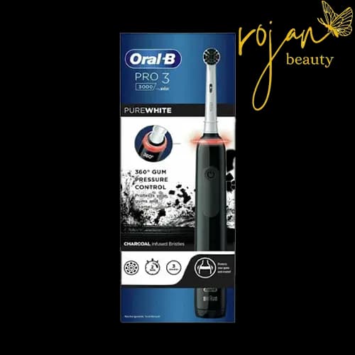 مسواک برقی اورال بی مدل pro 3 3000 charcol — تصویر ۲