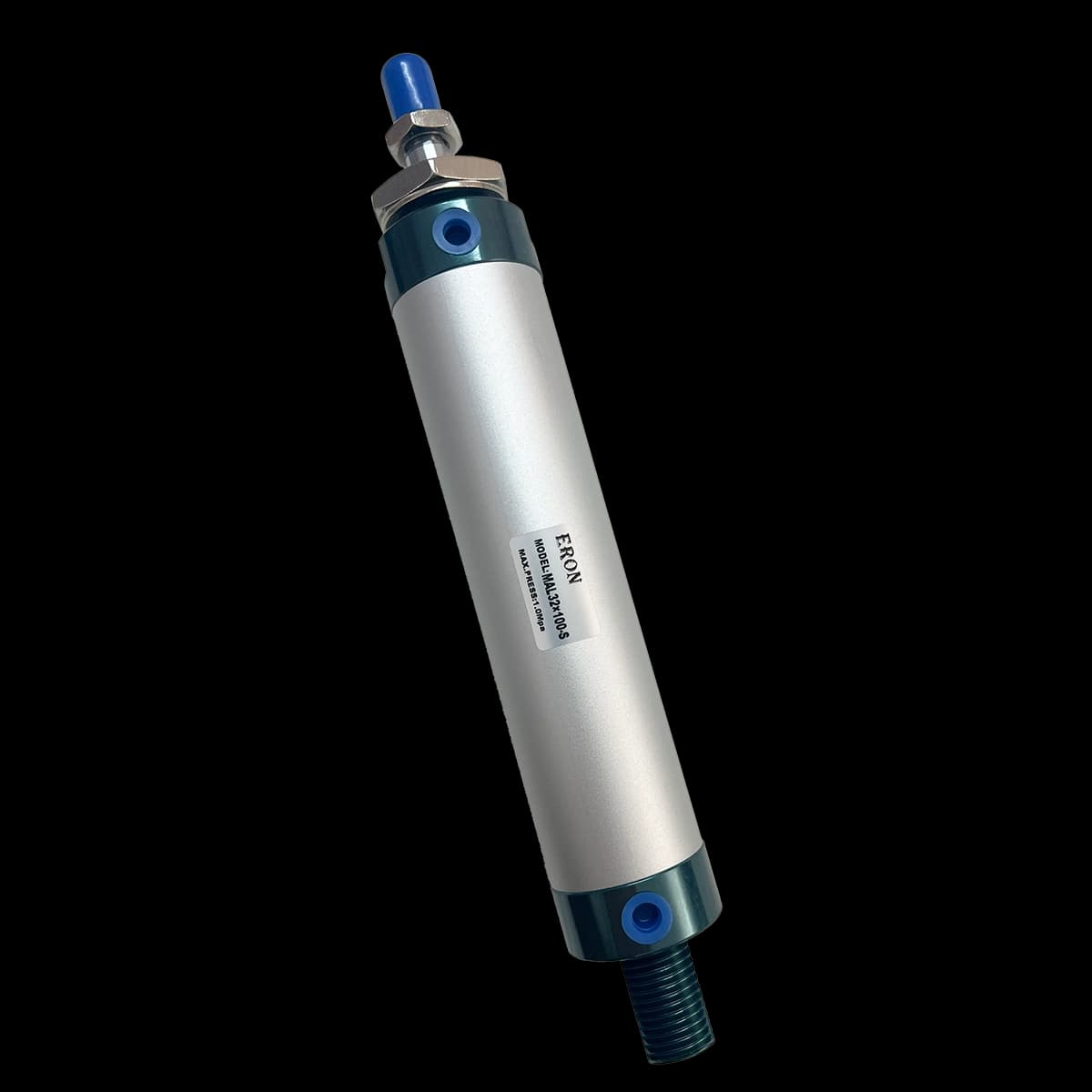 جک پنوماتیک قلمی میل ترانس برند ERON مدل MAL32x100-S (قطر ۳۲ – کورس ۱۰۰ مگنت دار)