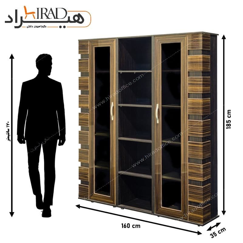کمد اداری هیراد مدل K118 — تصویر ۵