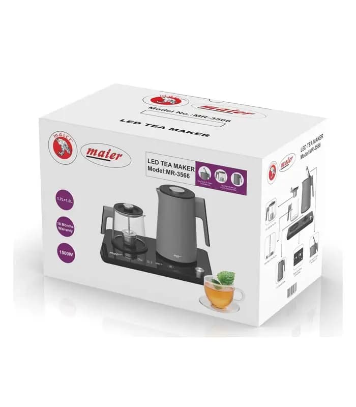 چای‌ساز نوک‌مدادی مایر MR-3566 | خرید چای‌ساز Maier اصل — تصویر ۳