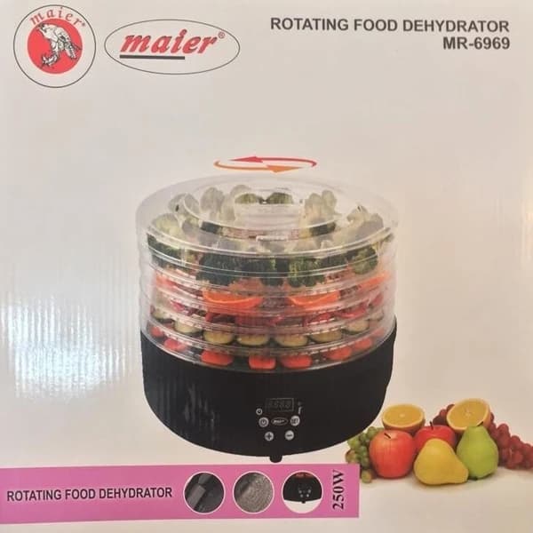 میوه و سبزی خشک کن مایر MR-6969 | خرید دستگاه خشککن میوه و سبزی — تصویر ۹