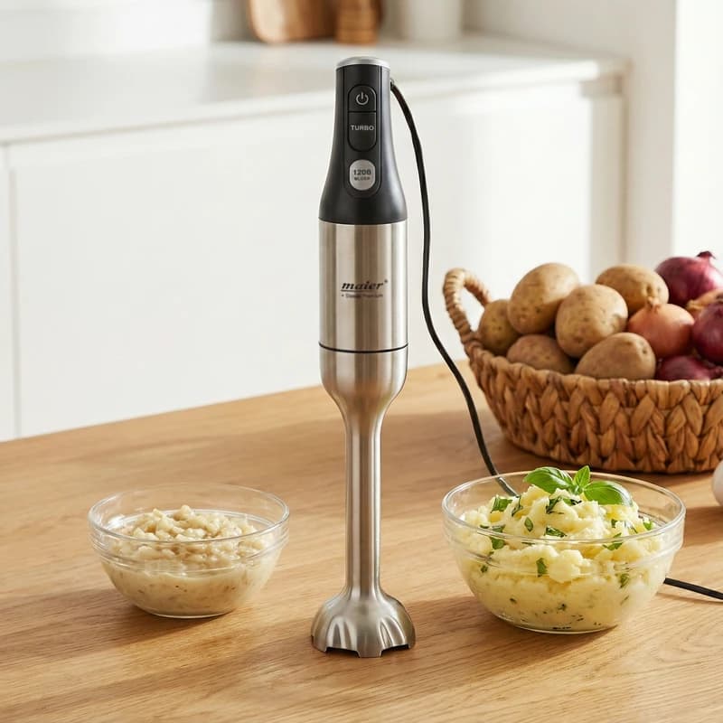 گوشت‌کوب برقی مایر MR-190 | خرید آنلاین گوشت‌کوب چندمنظوره — تصویر ۷