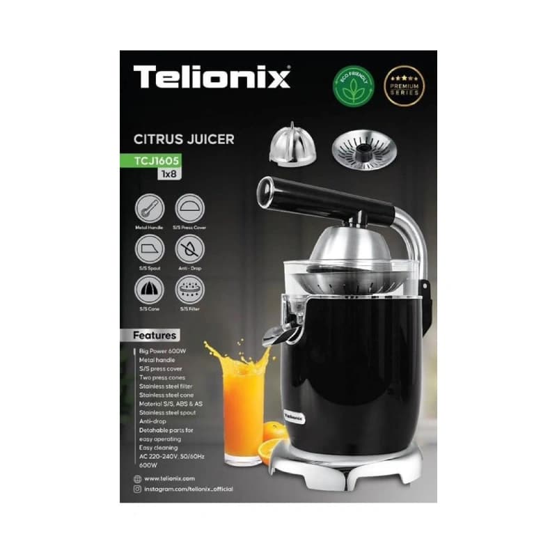 آب مرکبات گیر تلیونیکس TCJ1605 | خرید آب مرکبات گیر برقی خانگی Telionix — تصویر ۷