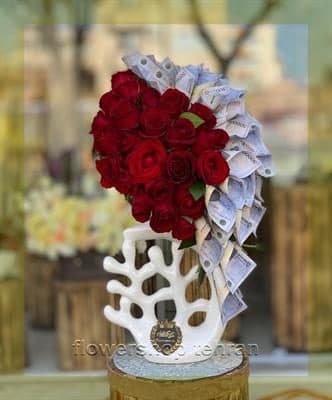 با باکس گل برای هدیه فضای خانه یا محل کار را زنده کن