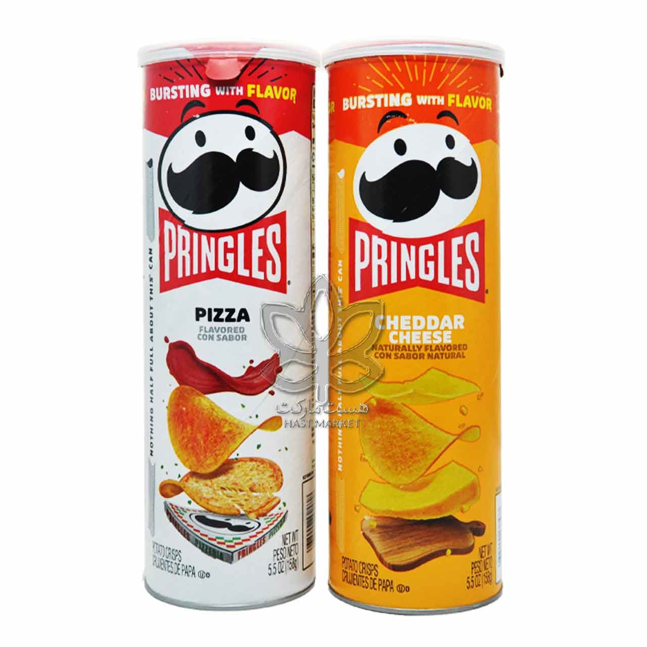 چیپس طعم پنیر چدار ۱۶۰ گرم پرینگلز – pringles — تصویر ۴