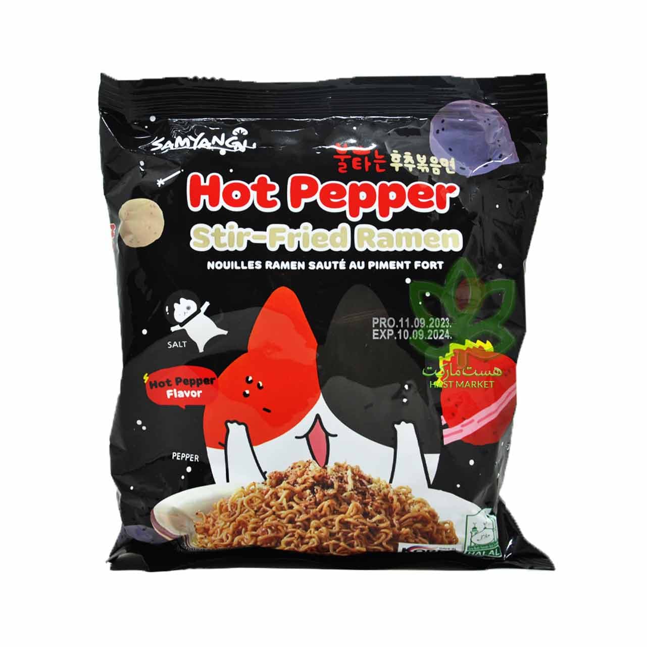 نودل کره ای سرخ شده با فلفل تند 120 گرم سامیانگ – samyang