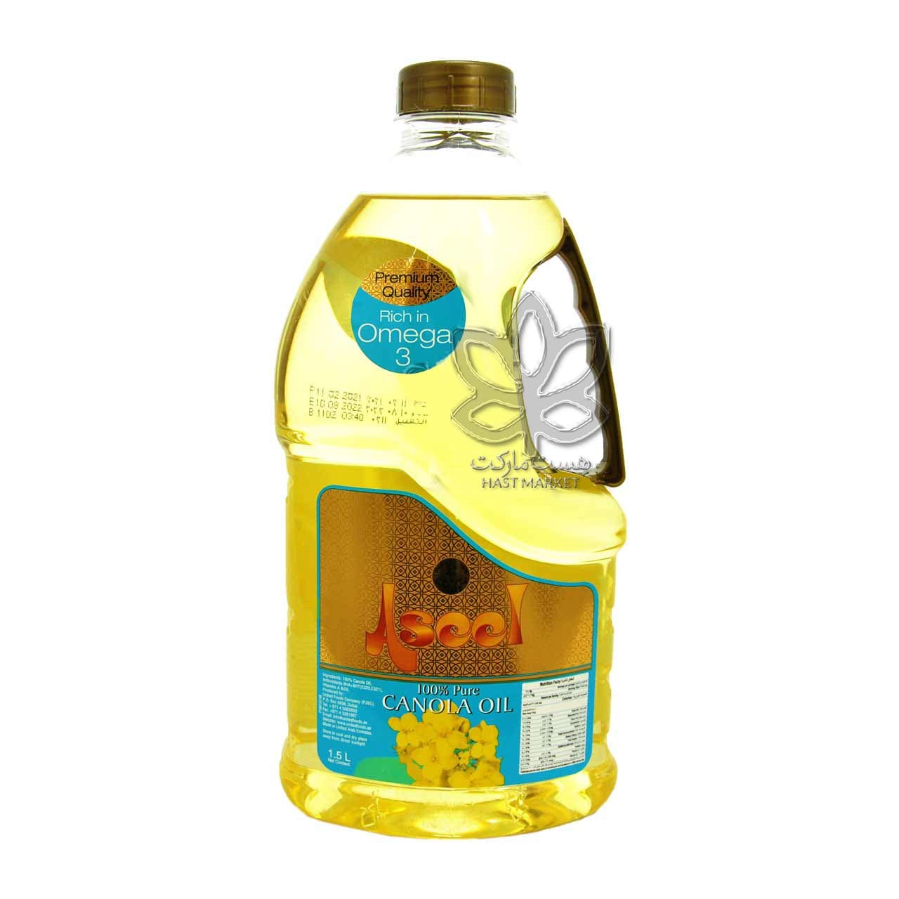 روغن کانولا ۱٫۵ لیتر اصیل – aseel