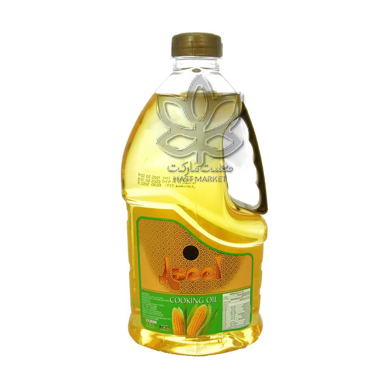 روغن ذرت مایع ۱٫۵ لیتر اصیل – aseel