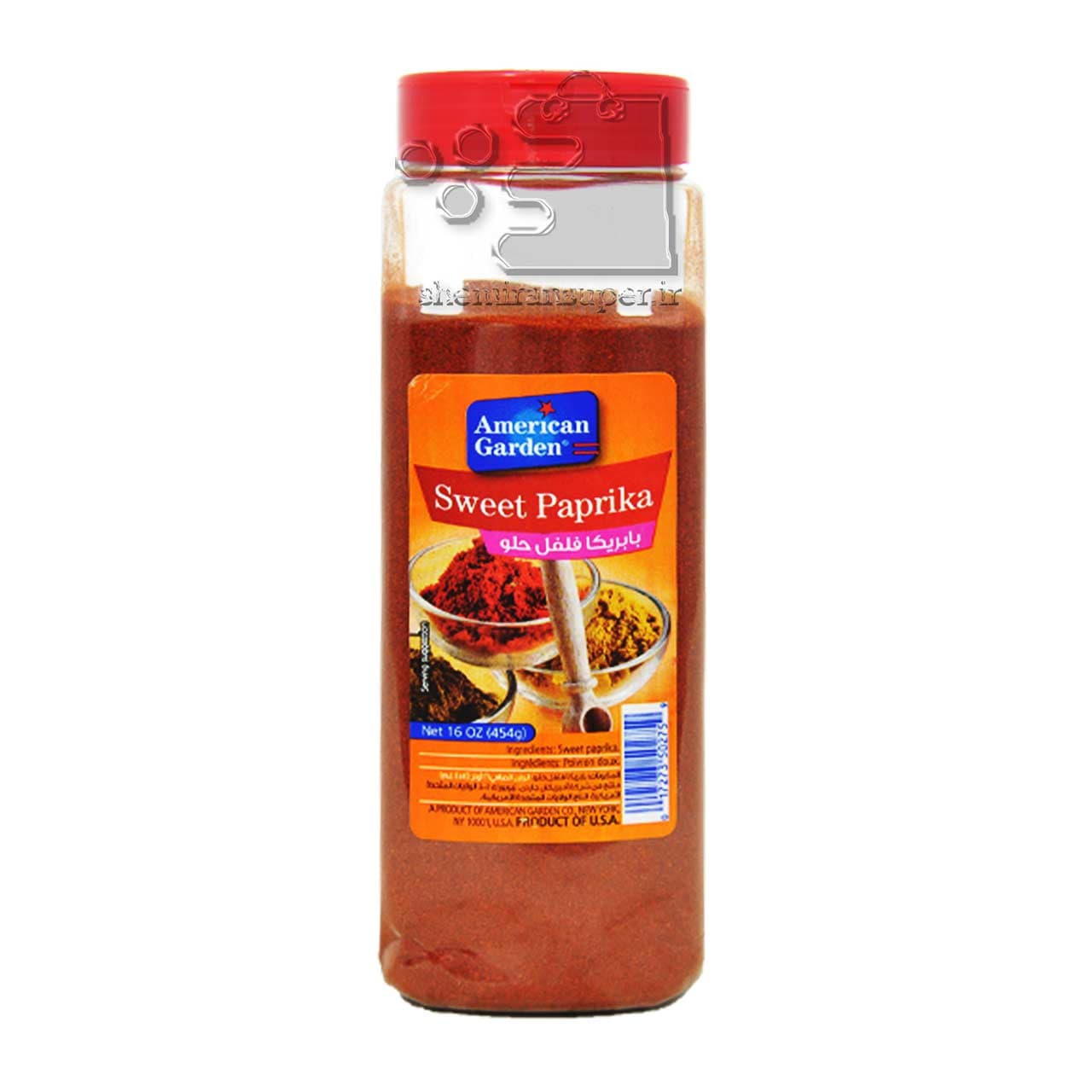 ادویه پاپریکا شیرین ۴۰۰ گرم امریکن گاردن – american garden