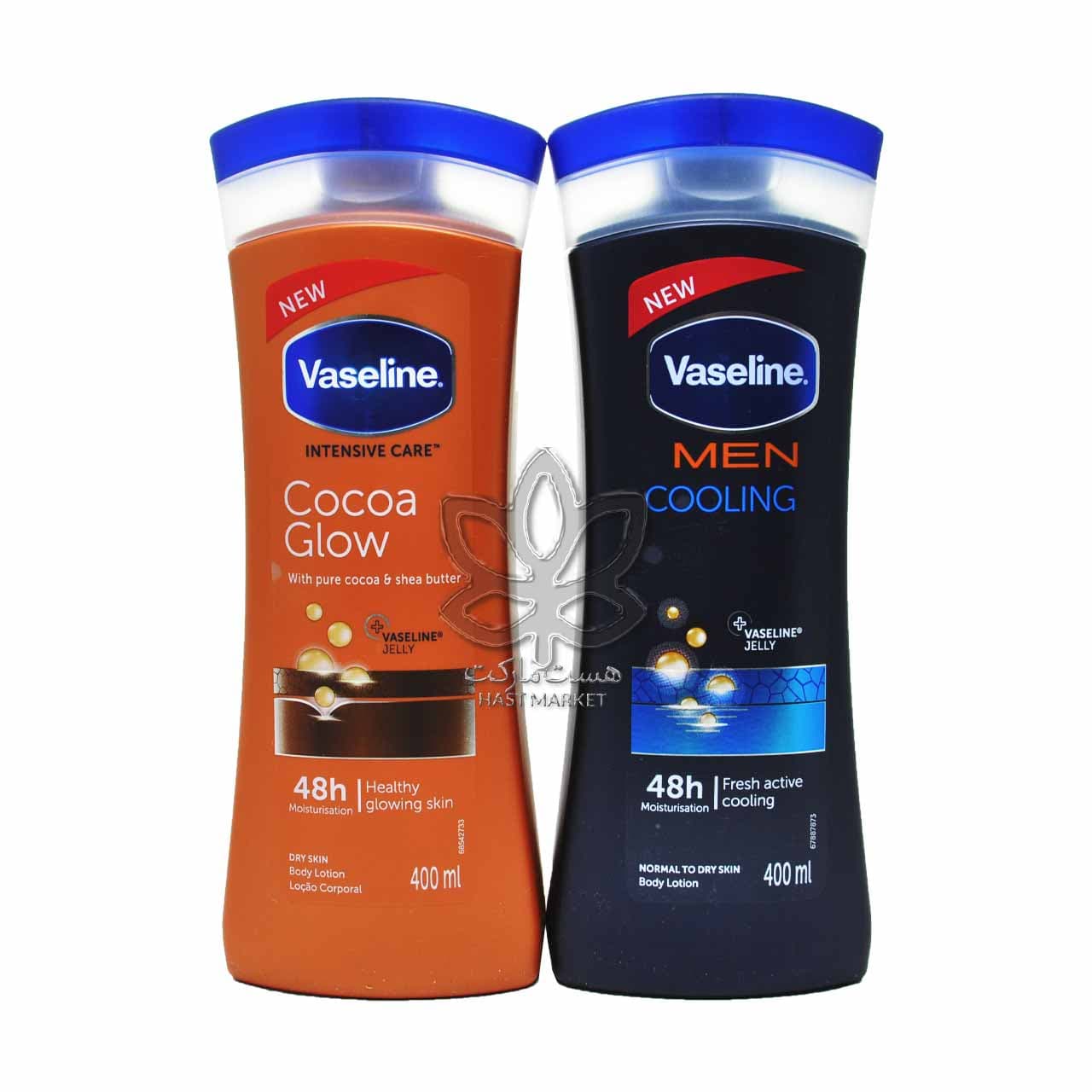 لوسیون بدن مراقبتی ( کاکائو و شی باتر ) ۴۰۰ میل وازلین – vaseline — تصویر ۷