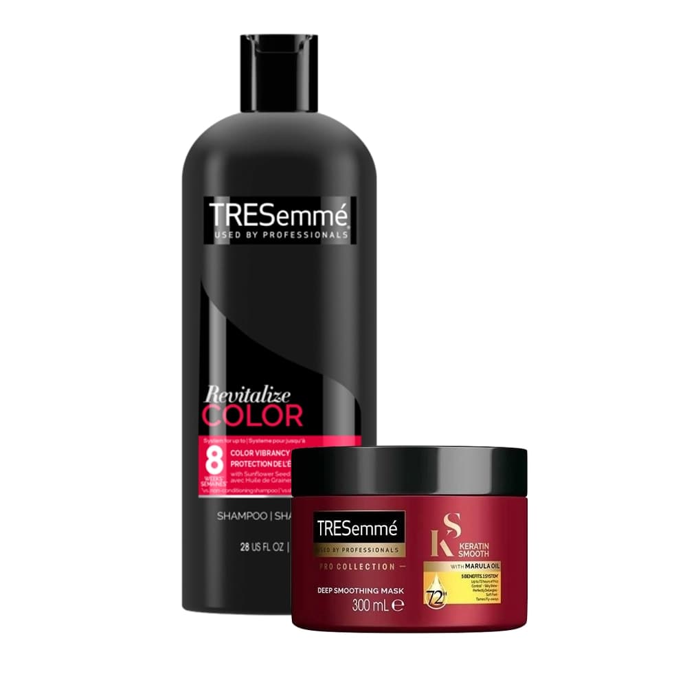 پک پیشنهادی شامپو و ماسک موهای رنگ شده ترزمه – tresemme