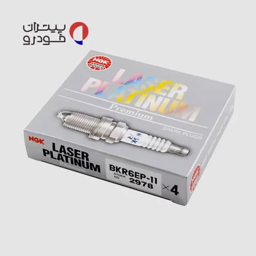 شمع پایه استاندارد NGK پلاتینیوم BKR6EP-11 2978 — تصویر ۷