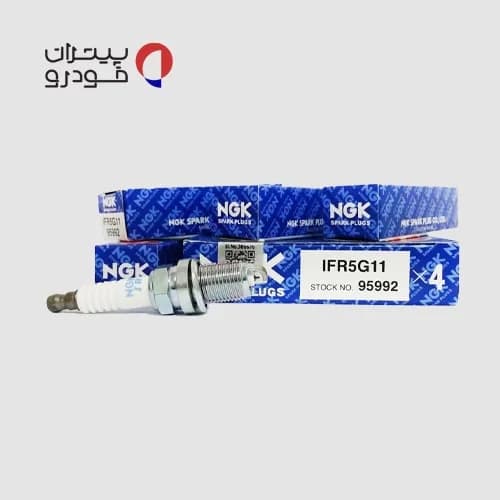 شمع NGK 95992 پایه کوتاه ایریدیوم IFR5G11 — تصویر ۴