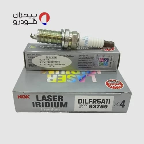 شمع پایه بلند NGK ایریدیوم DILFR5A11 93759 — تصویر ۸