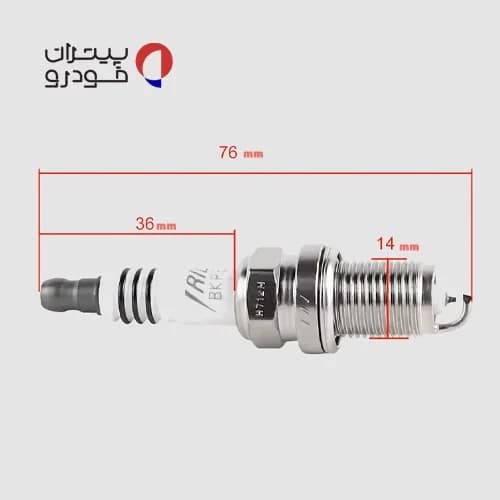 شمع NGK 3764 ایریدیوم IX کد BKR6EIX-11 — تصویر ۵