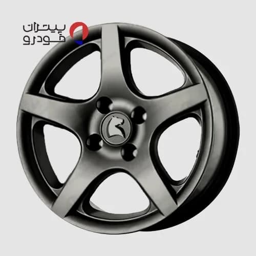 رینگ پنج پر سایز ۱۵ نیریز کد 062 دودی — تصویر ۳